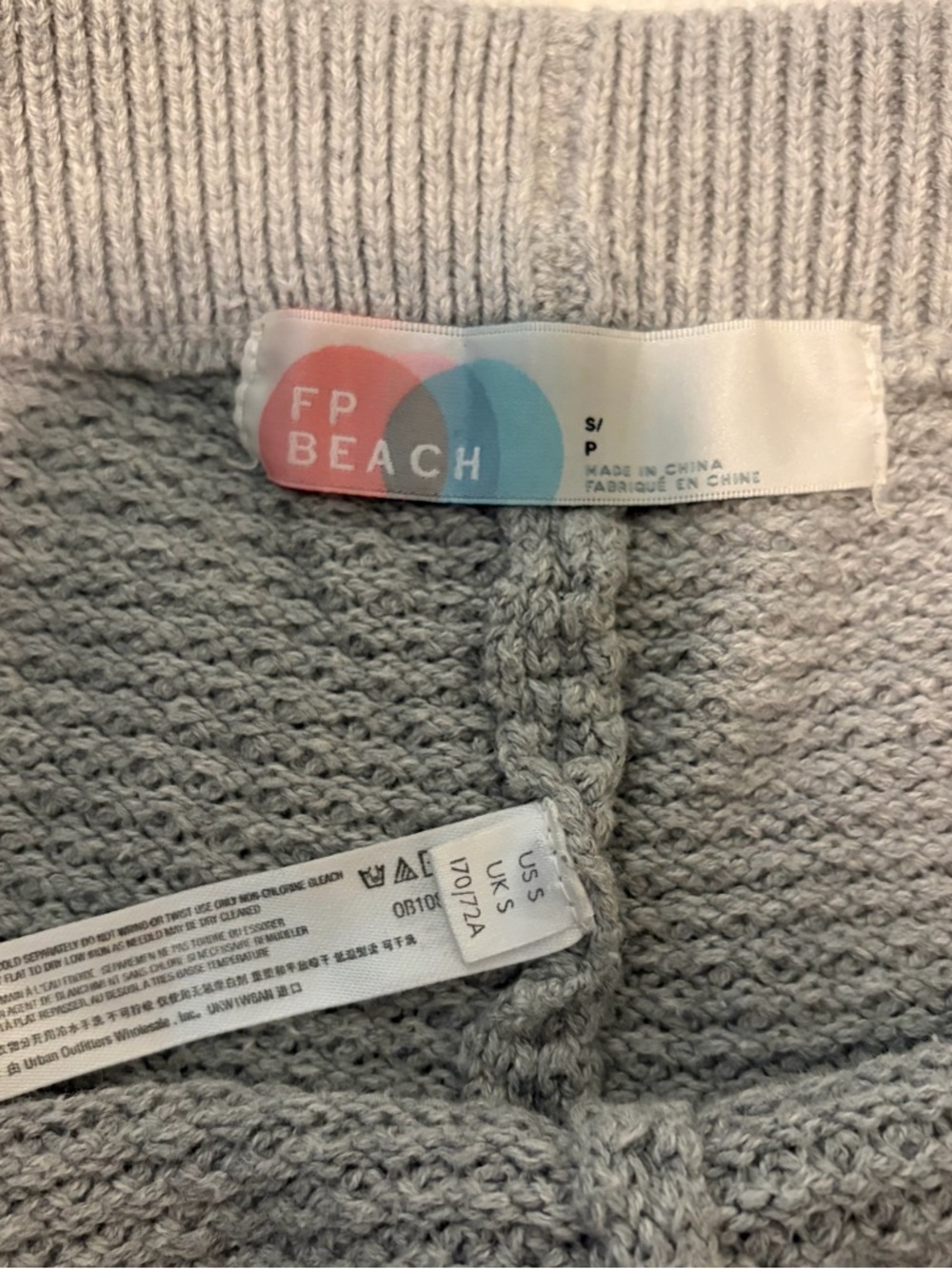 Free People Light Heather Grey Hailee Sweater Set - Picture 8 of 12